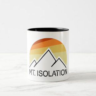Tasse 2 Couleurs Mt Isolation New Hampshire Retro