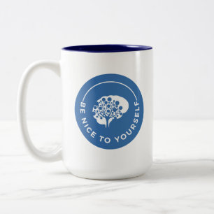 Tasse 2 Couleurs Mug, Soyez Gentil Pour Vous - Mind Map Rénovations