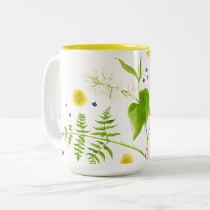 Tasse 2 Couleurs muguet de fleur sauvage