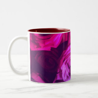 Tasse 2 Couleurs Multicolor floral Design