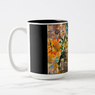 Tasse 2 Couleurs Muqueuses à deux tondes inconditionnelles