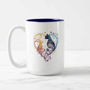 Tasse 2 Couleurs Musique