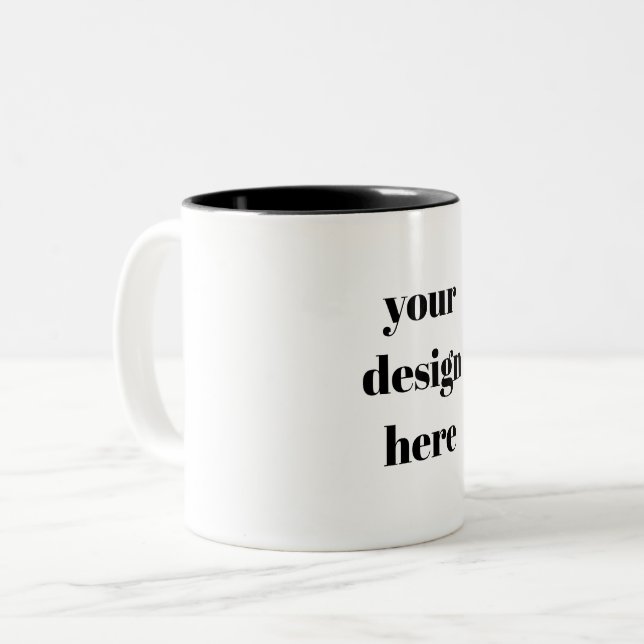 Tasse 2 Couleurs Musique (Devant gauche)