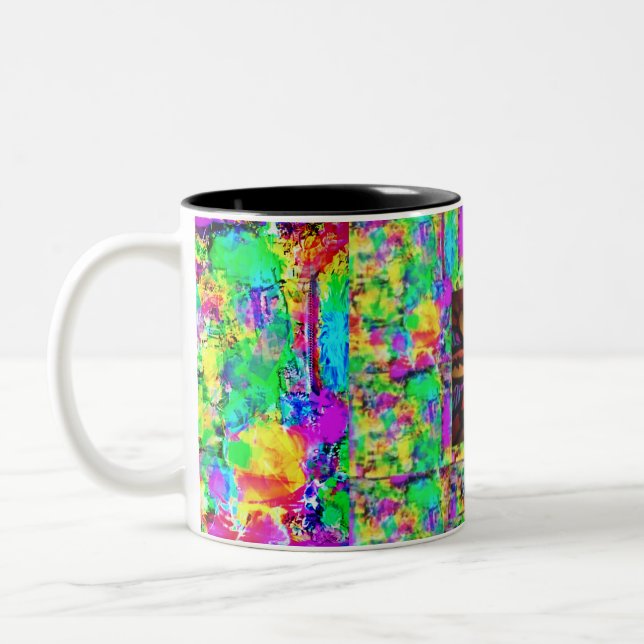 Tasse 2 Couleurs Musique (Gauche)