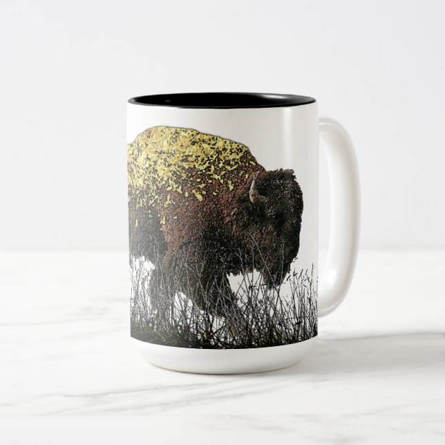 Tasse 2 Couleurs Musique (Devant droit)