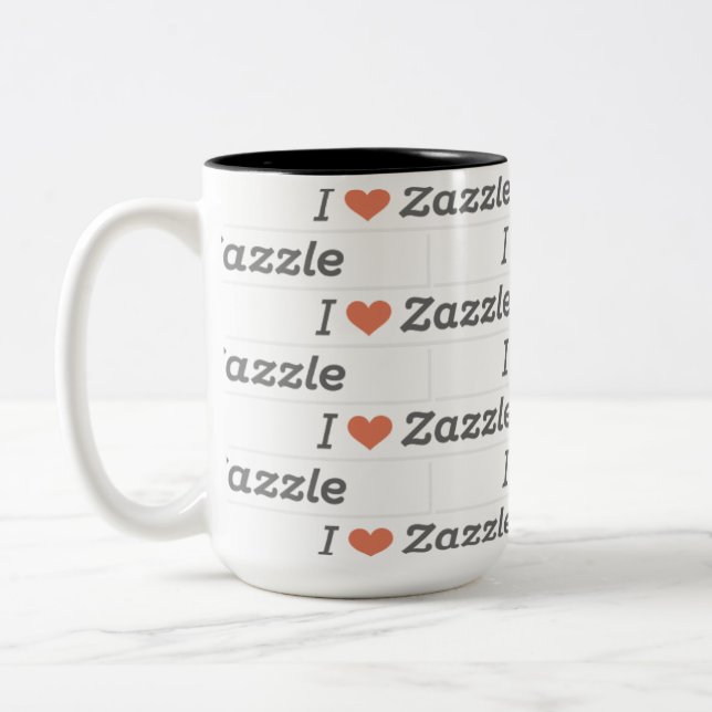 Tasse 2 Couleurs Musique (Gauche)