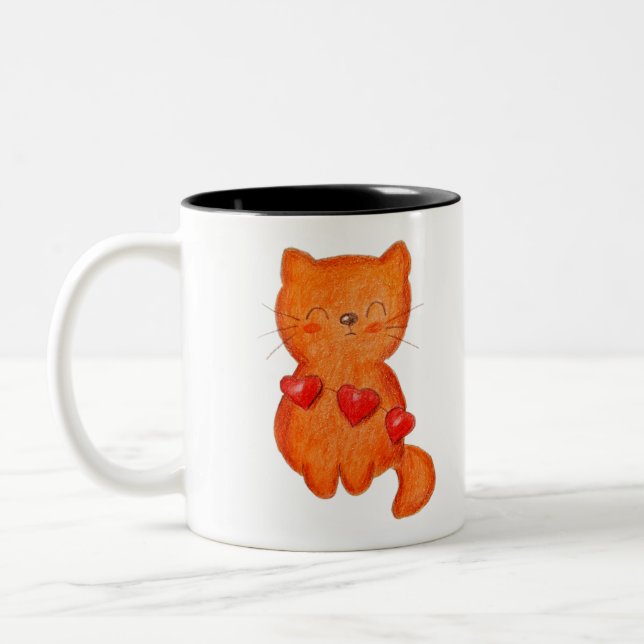 Tasse 2 Couleurs Musique (Gauche)
