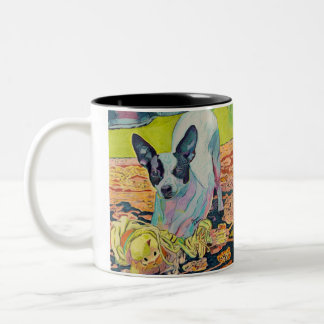 Tasse 2 Couleurs Musique à café artisanale