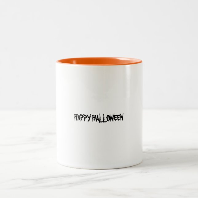 Tasse 2 Couleurs Musique à café Halloween (Centre)