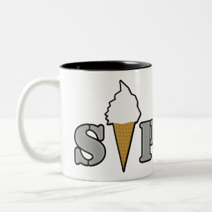 Tasse 2 Couleurs Musique à café SVP