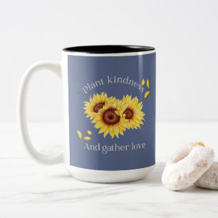 Tasse 2 Couleurs Musique à consistance de tournesol
