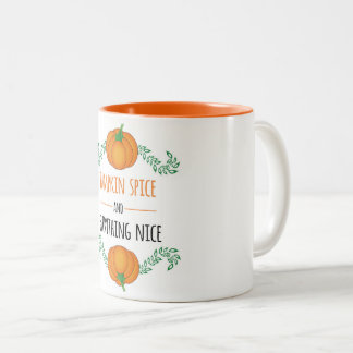 Tasse 2 Couleurs Musique à épices citrouille