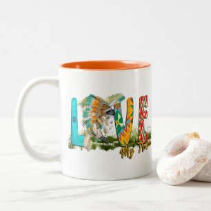 Tasse 2 Couleurs Musique amérindienne de la tribu