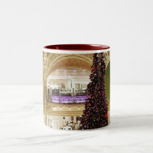 Tasse 2 Couleurs Musique Arbre de Noël Paris Lafayette