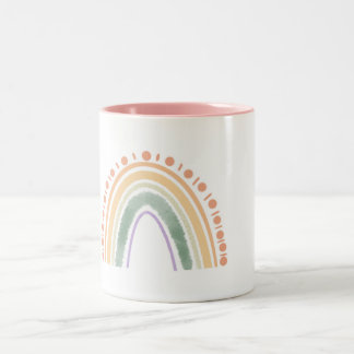 Tasse 2 Couleurs Musique arc-en-ciel Boho