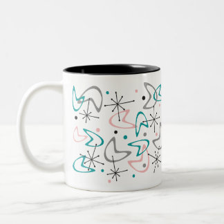 Tasse 2 Couleurs Musique atomique du milieu du siècle