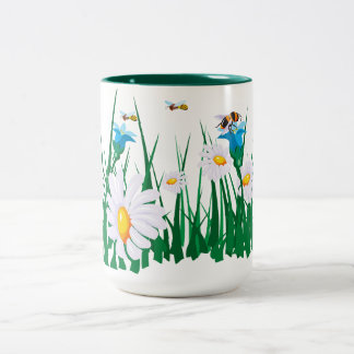 Tasse 2 Couleurs Musique avec couleur à l'intérieur