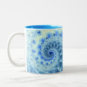 Tasse 2 Couleurs Musique bleue Frost