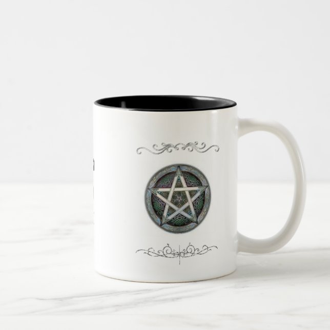 Tasse 2 Couleurs Musique celtique païenne (Droit)