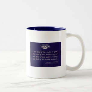 Tasse 2 Couleurs Musique d'affiche patriotique 2ème guerre mondiale