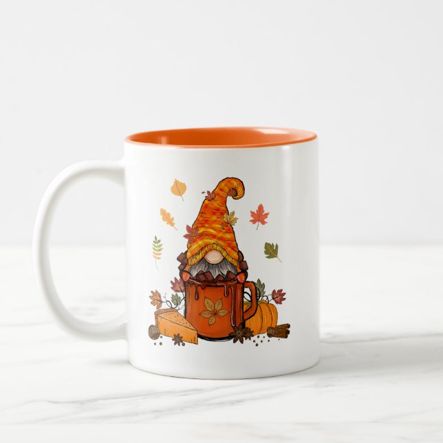 Tasse 2 Couleurs Musique d'automne (Gauche)
