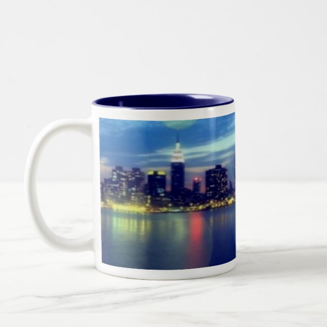 Tasse 2 Couleurs Musique de la ville (Gauche)