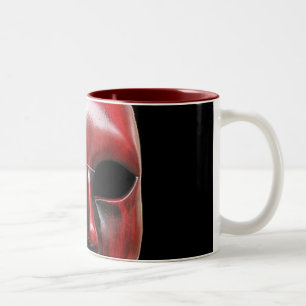 Tasse 2 Couleurs Musique de Masque de Venise Rouge