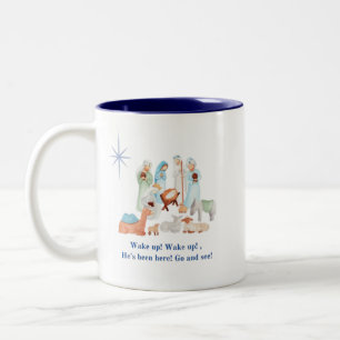 Tasse 2 Couleurs Musique de Noël
