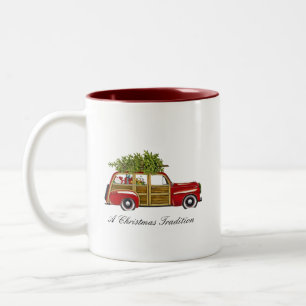 Tasse 2 Couleurs Musique de Noël