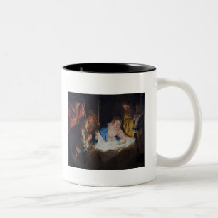 Tasse 2 Couleurs Musique de Noël