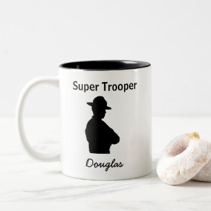 Tasse 2 Couleurs Musique de patrouille routière