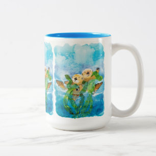 Tasse 2 Couleurs Musique de Sea Otter