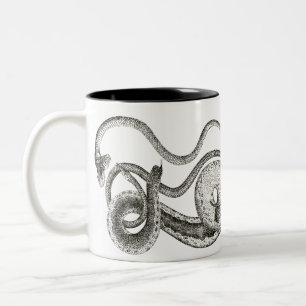 Tasse 2 Couleurs Musique de serpent Vintage