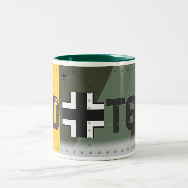 TASSE 2 COULEURS MUSIQUE DE STUKA LUFTWAFFE (Centre)