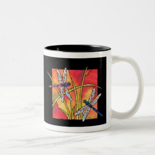 Tasse 2 Couleurs Musique des libellules