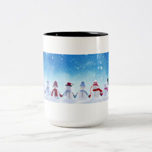 Tasse 2 Couleurs Musique des neiges