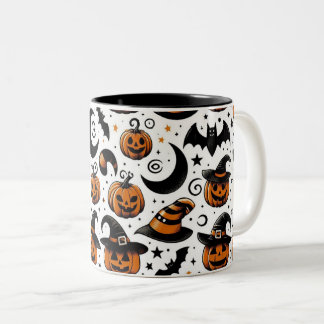 Tasse 2 Couleurs Musique du Parti Citrouille éffrayant