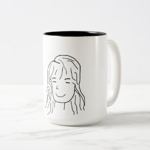 Tasse 2 Couleurs Musique esthétique en couple