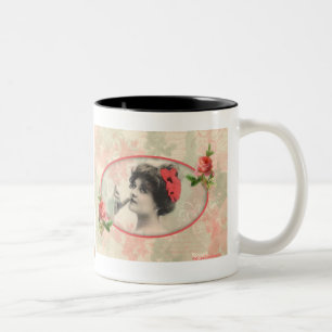 Tasse 2 Couleurs Musique féminine victorienne