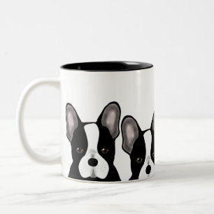 Tasse 2 Couleurs Musique française de Bulldog