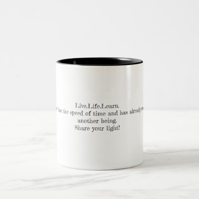 Tasse 2 Couleurs Musique inspirante (Centre)