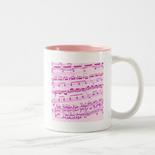 Tasse 2 Couleurs Musique majeure/étudiante/enseignant