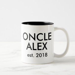 Tasse 2 Couleurs Musique Oncle personnalisée  