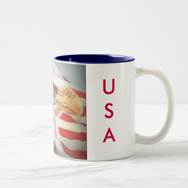 Tasse 2 Couleurs Musique patriotique (Droit)