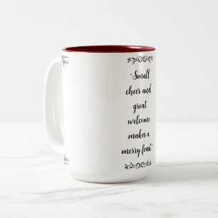 Tasse 2 Couleurs Musique personnalisée
