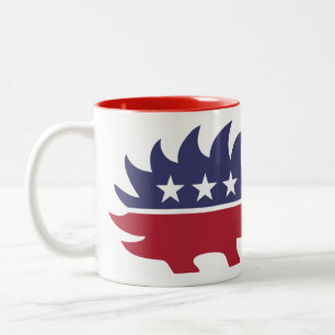 Tasse 2 Couleurs Musique rouge de la pince MTLP