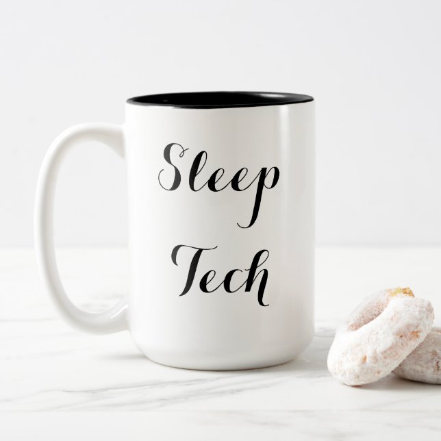 Tasse 2 Couleurs Musique Sleep Tech (Avec donut)