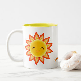 Tasse 2 Couleurs Musique soleil
