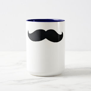Tasse 2 Couleurs Mustache café mustache drôle meilleure moustache n