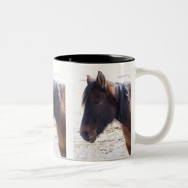 Tasse 2 Couleurs Mustang (Droit)
